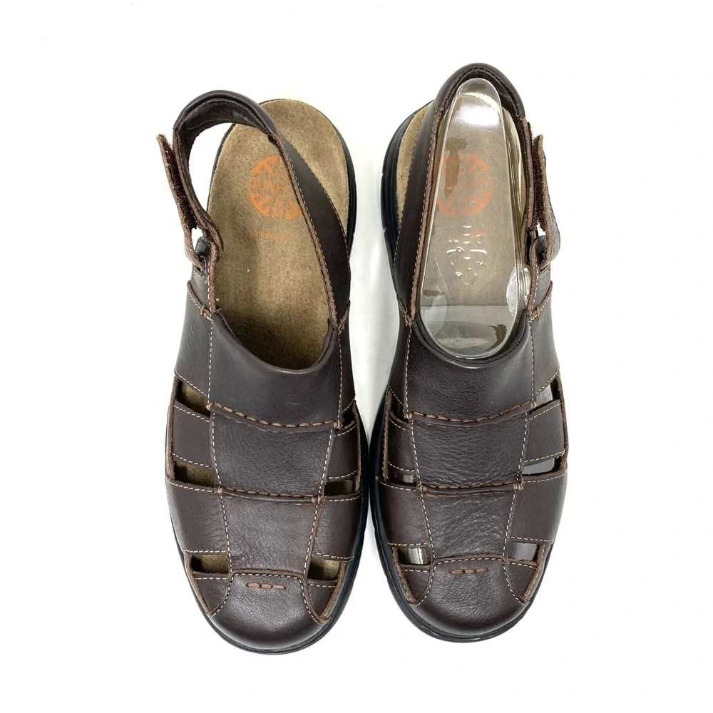 DUNHAM MONTEREY SANDAL Brown XWIDE